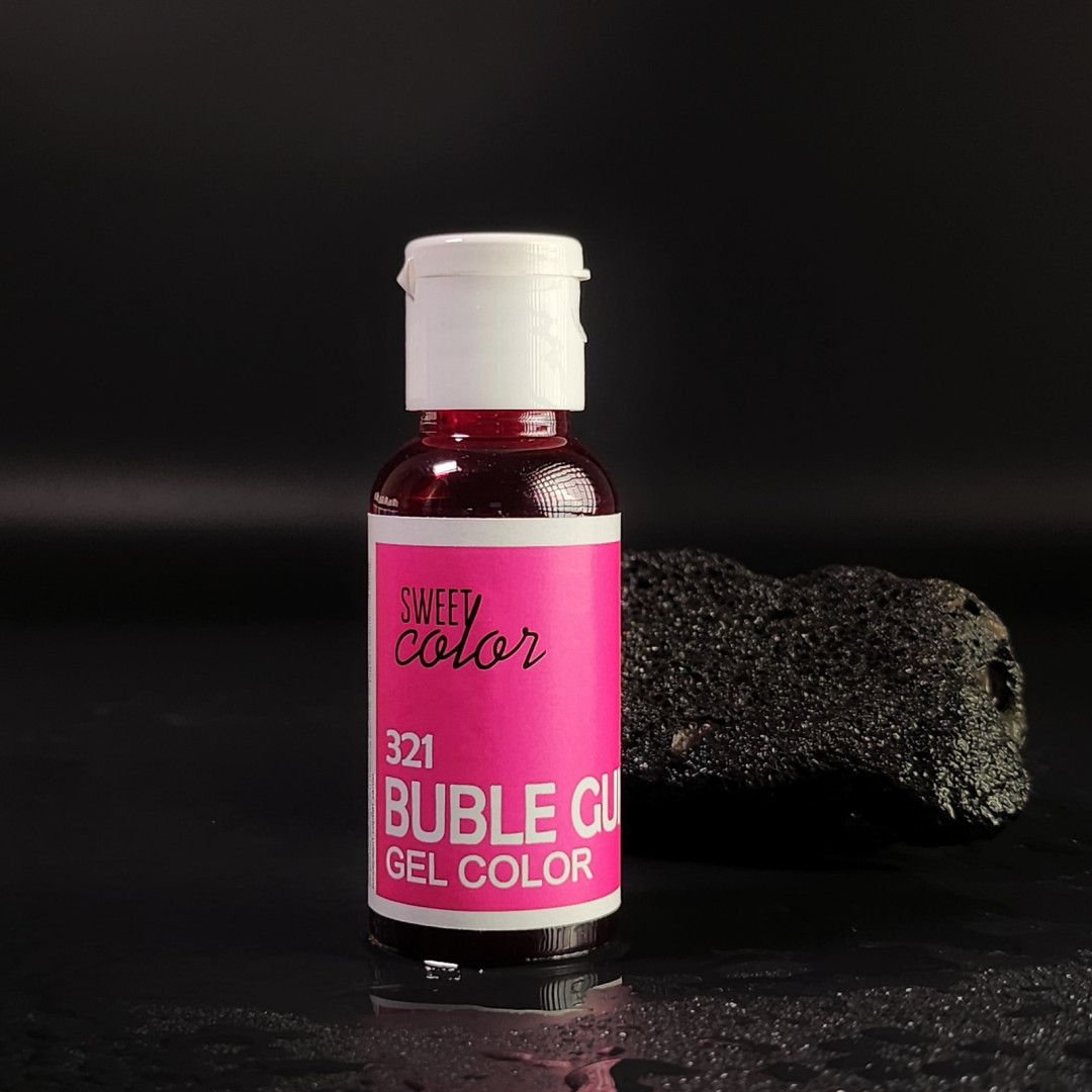 Барвник гелевий  sweet color Bubble gum 321