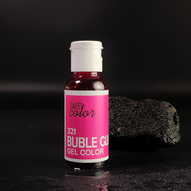 Барвник гелевий  sweet color Bubble gum 321