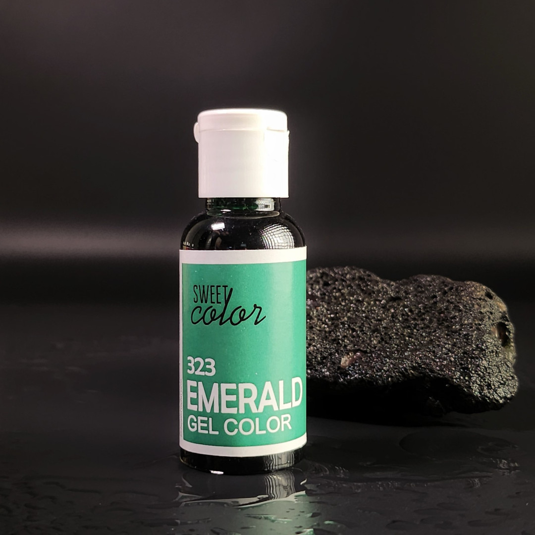 Барвник гелевий  sweet color Emerald 323