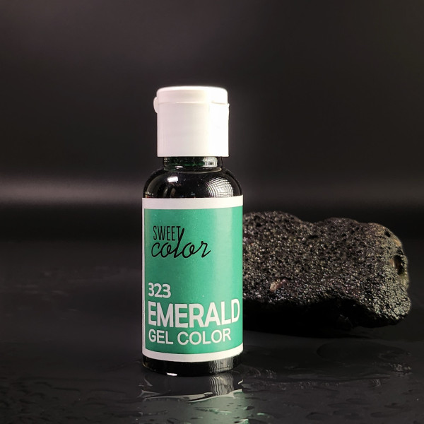 Барвник гелевий  sweet color Emerald 323