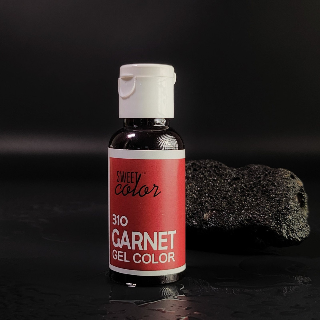 Барвник гелевий  sweet color Garnet 310