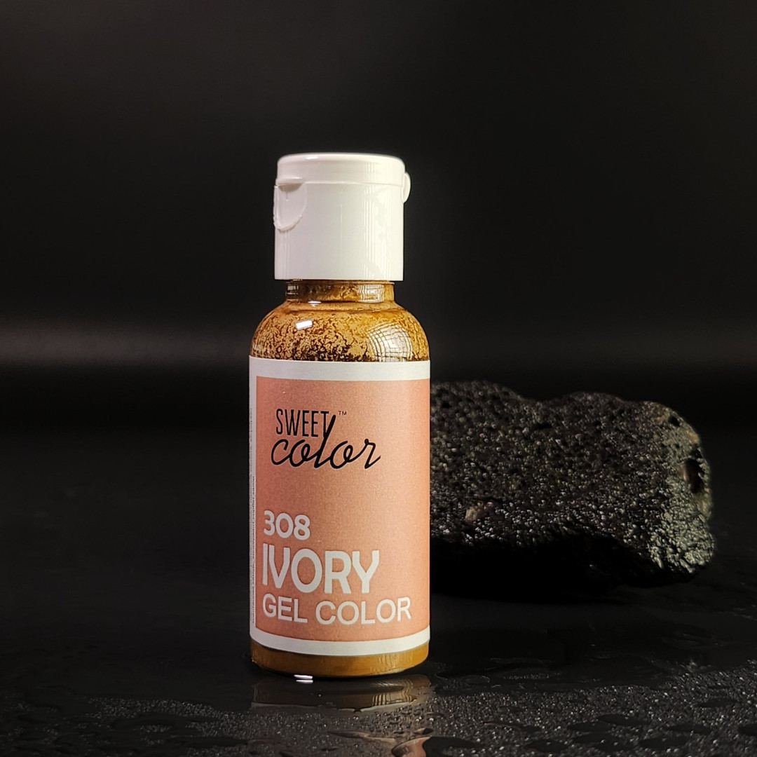 Барвник гелевий  sweet color Ivory 308