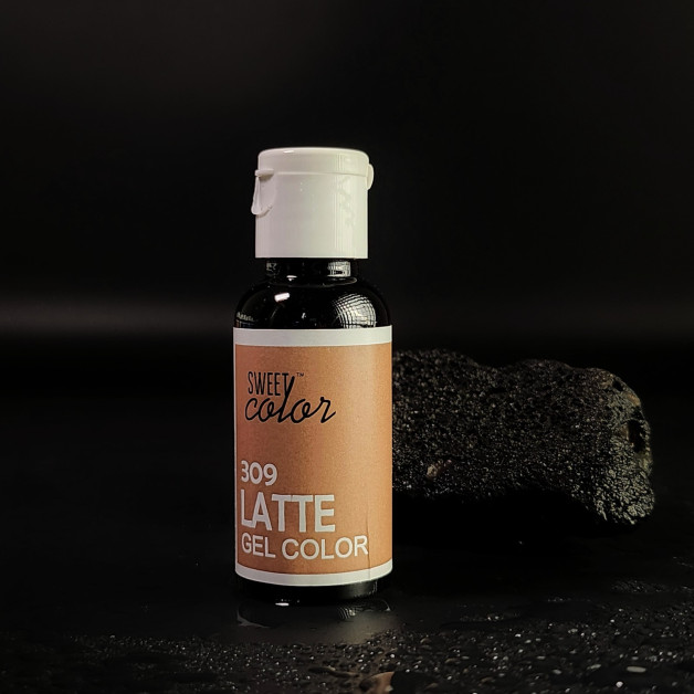Барвник гелевий  sweet color Latte 309