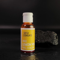 Барвник гелевий  sweet color Lemon yellow 302