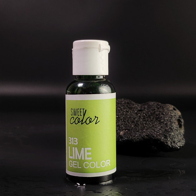 Барвник гелевий  sweet color Lime 313