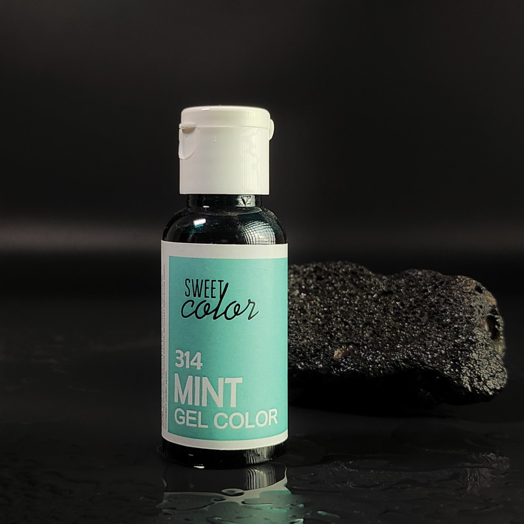 Барвник гелевий  sweet color Mint  314