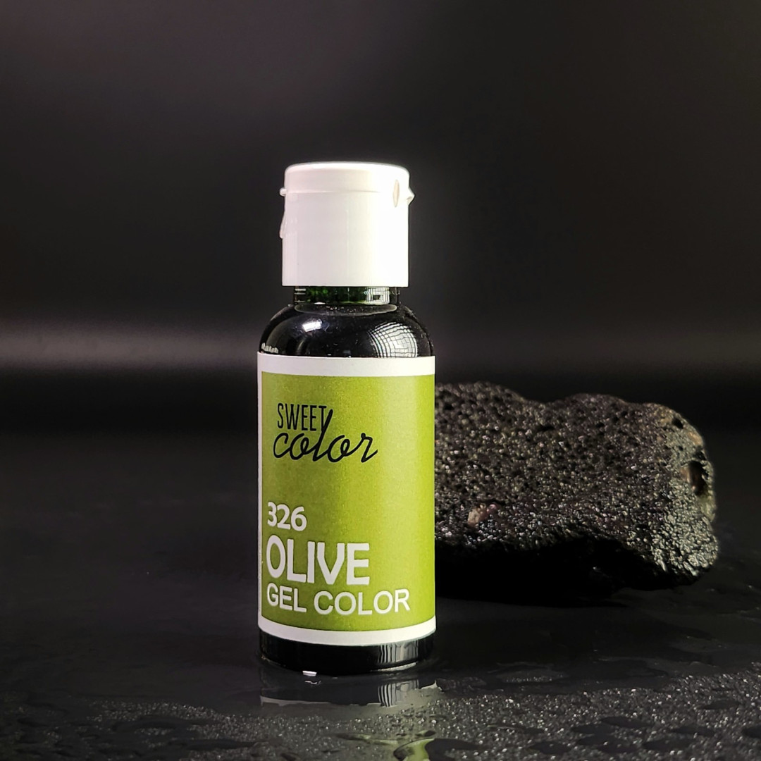 Барвник гелевий  sweet color Olive 326