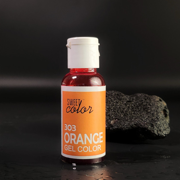 Барвник гелевий  sweet color Orange 303