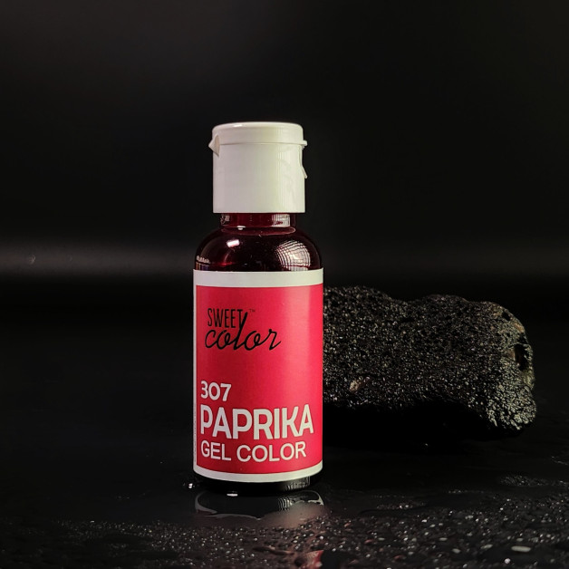 Барвник гелевий  sweet color Paprika 307