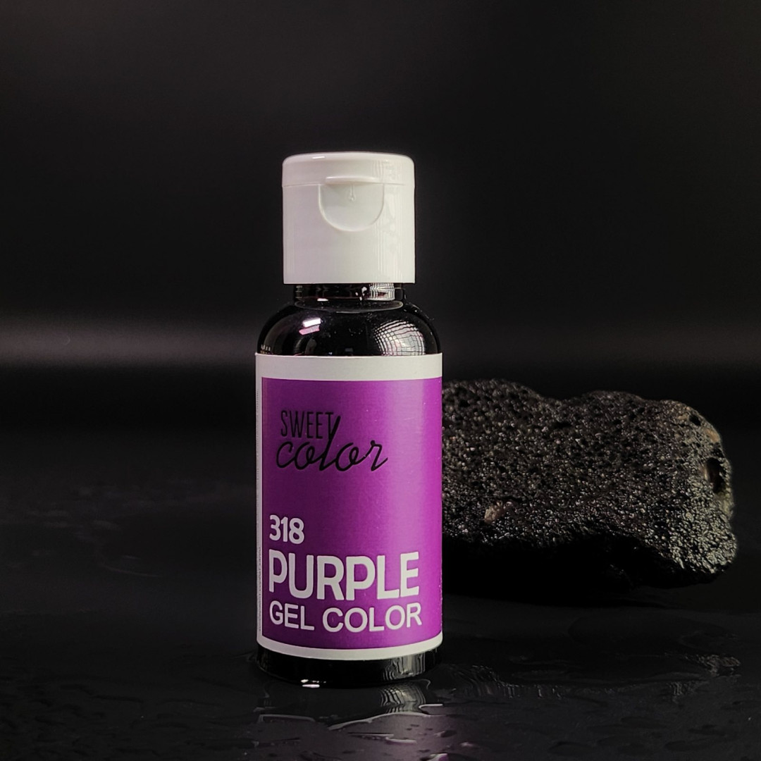 Барвник гелевий  sweet color Purple 318