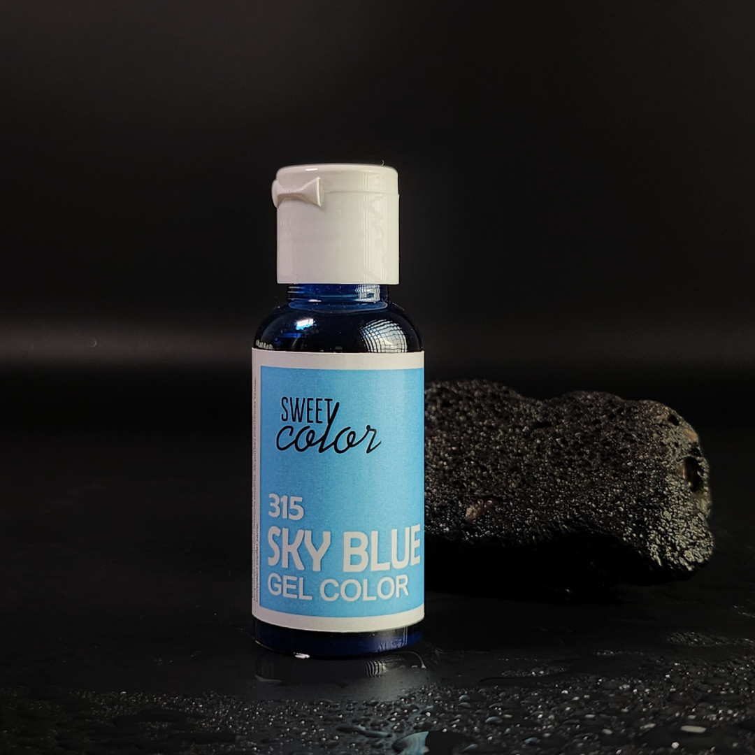 Барвник гелевий  sweet color Sky blue 315