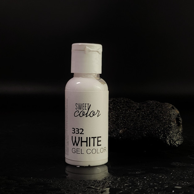 Барвник гелевий  sweet color White 332