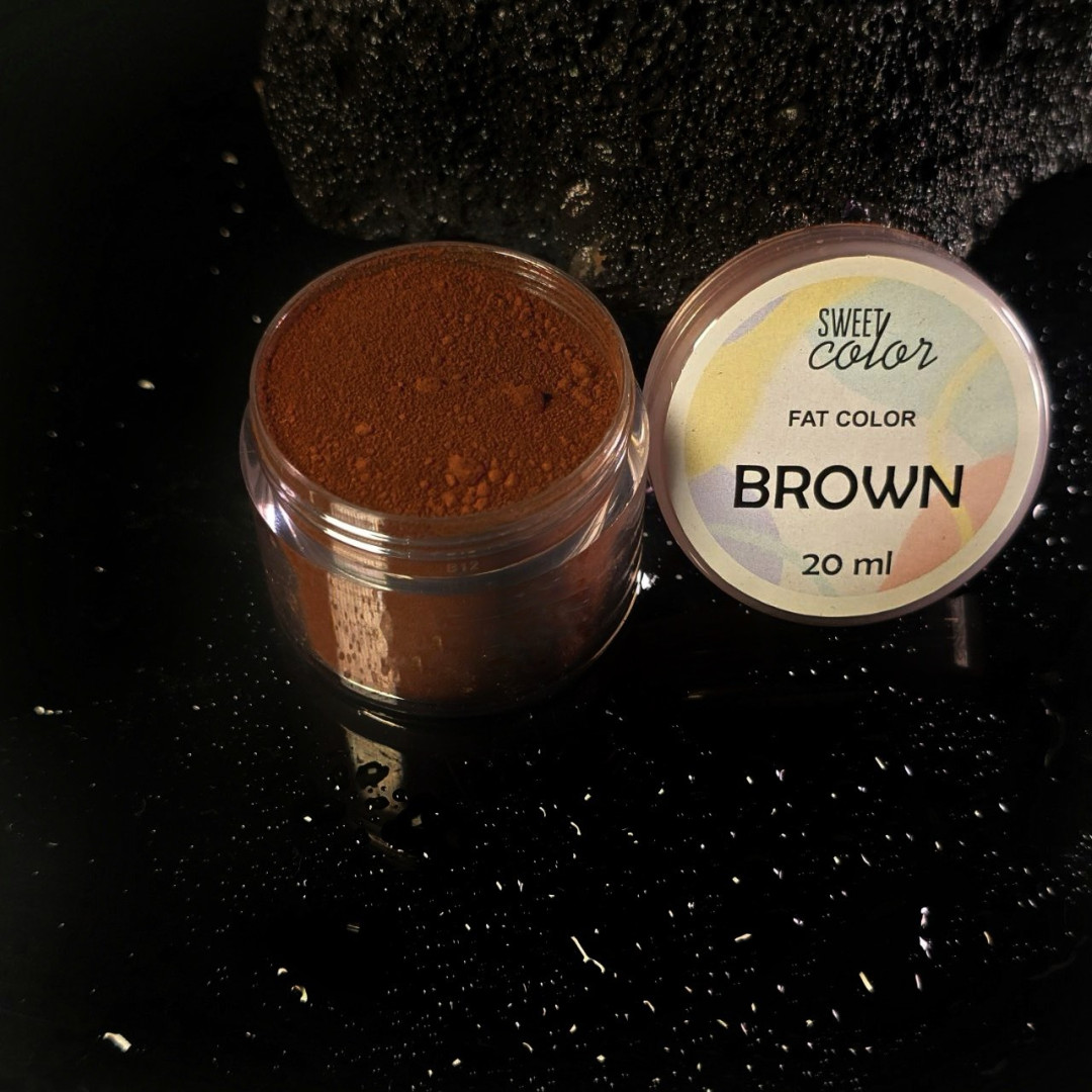 Барвник порошковий жиророзчинний sweet color Brown