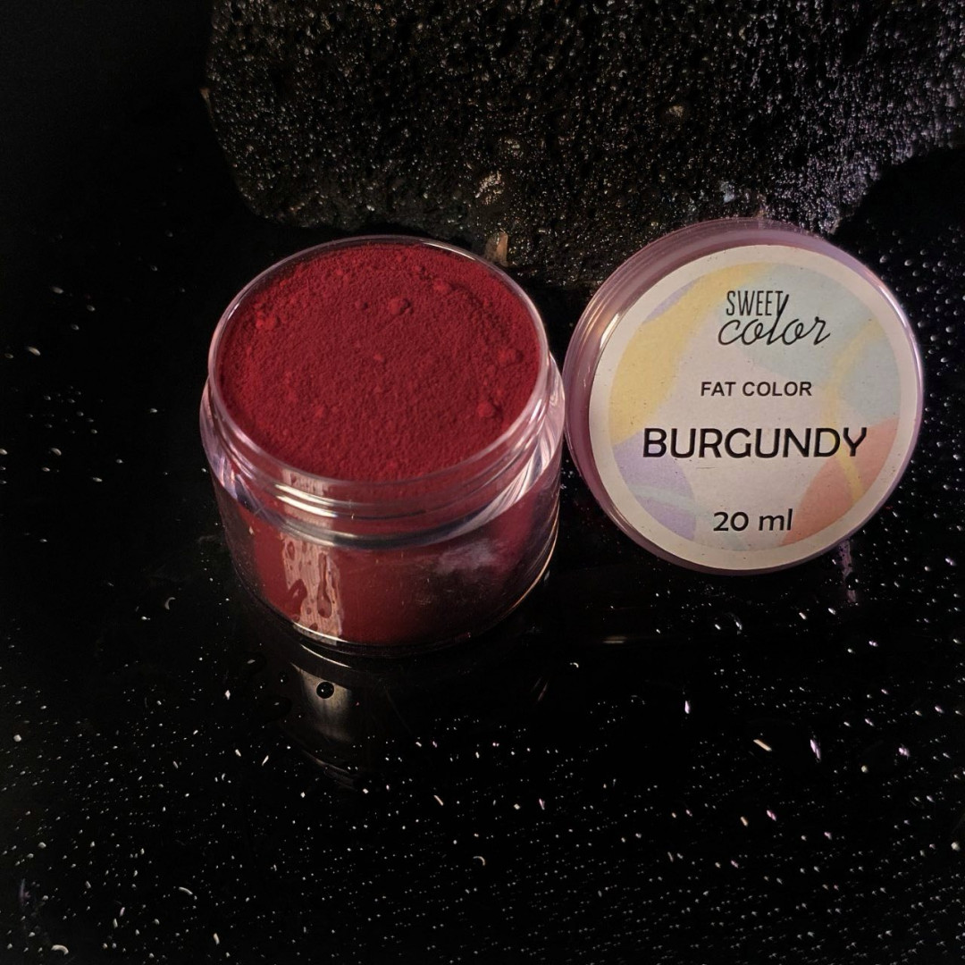 Барвник порошковий жиророзчинний sweet color Burgundy