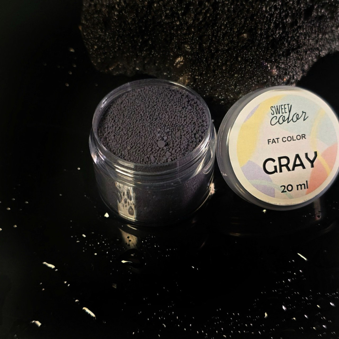 Барвник порошковий жиророзчинний sweet color Gray