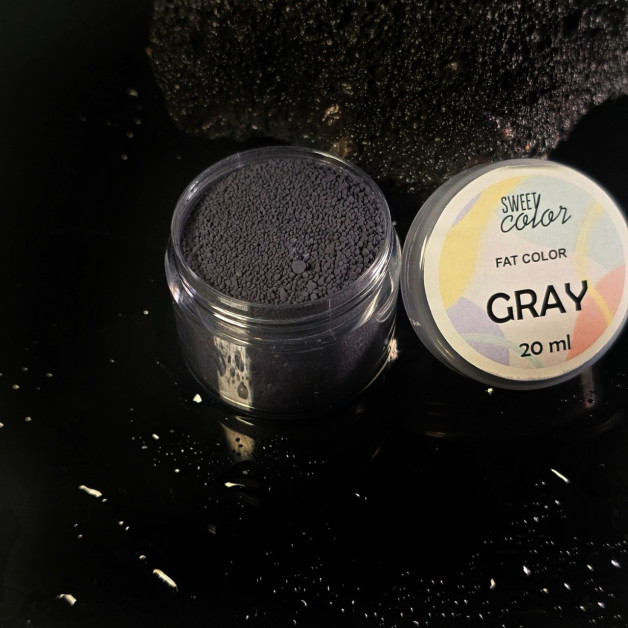 Барвник порошковий жиророзчинний sweet color Gray