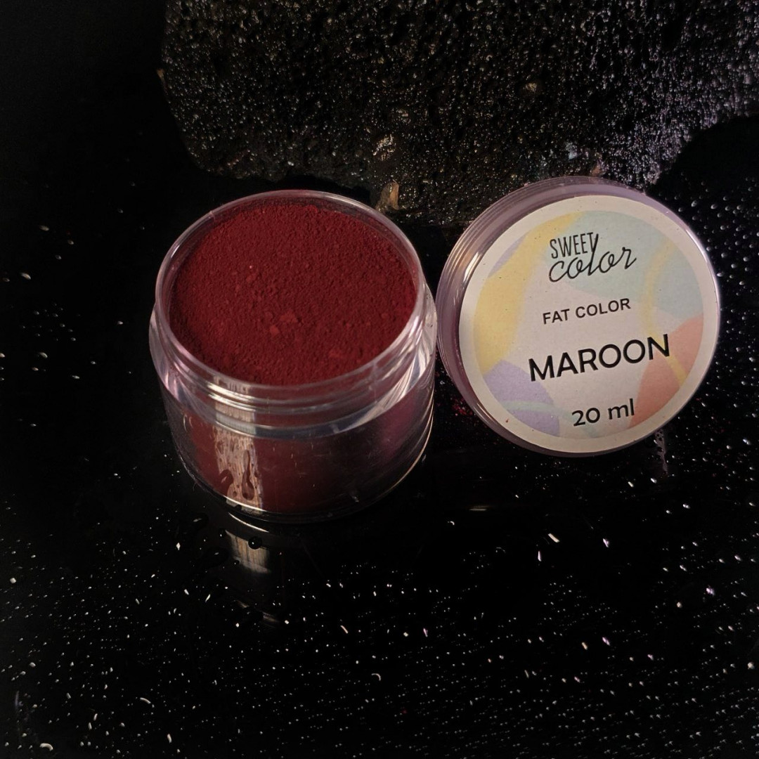 Барвник порошковий жиророзчинний sweet color Maroon