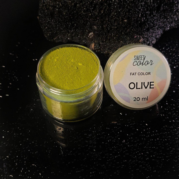 Барвник порошковий жиророзчинний sweet color Olive
