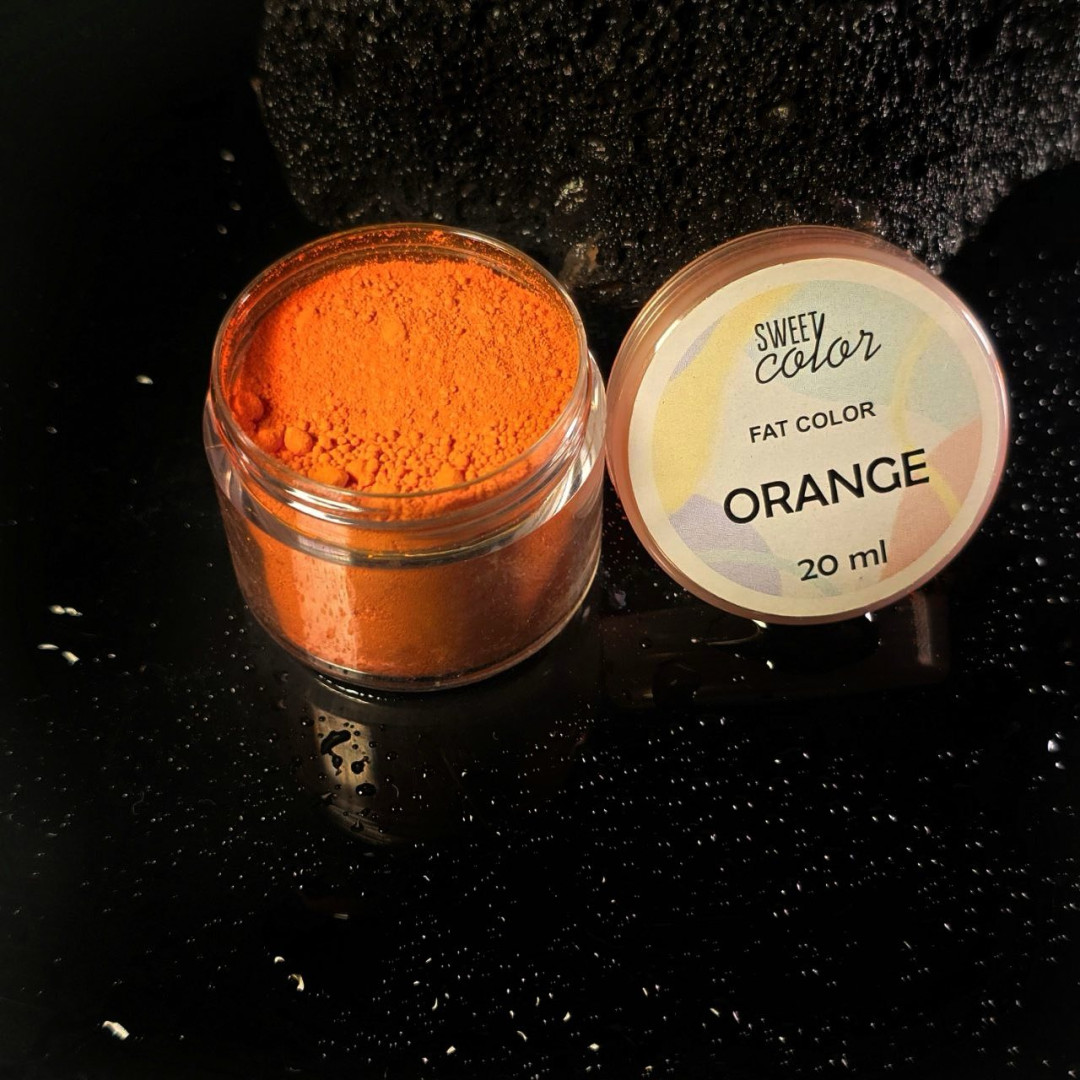 Барвник порошковий жиророзчинний sweet color Orange