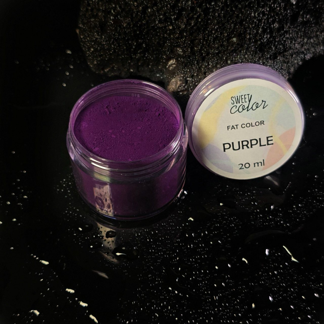 Барвник порошковий жиророзчинний sweet color Purple