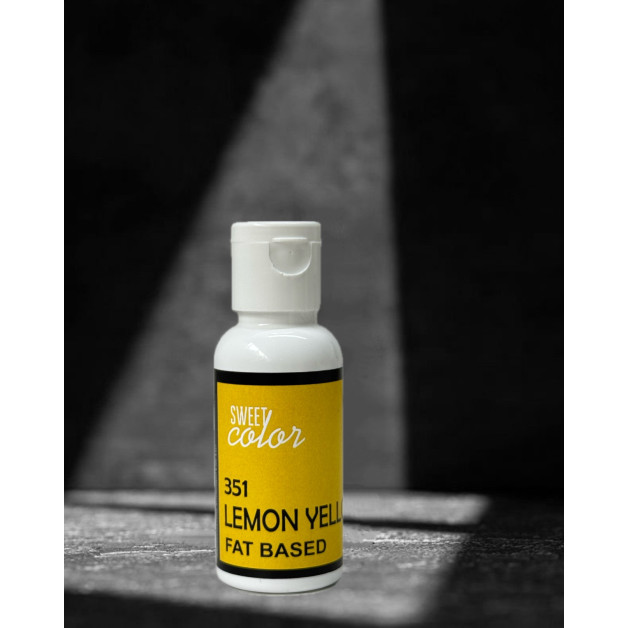 Барвник гел.жиророзч.sweet color" Lemon yellow 351